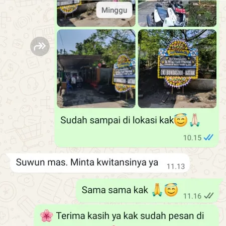 Pengiriman Papan Bunga Duka Trayu Singorojo